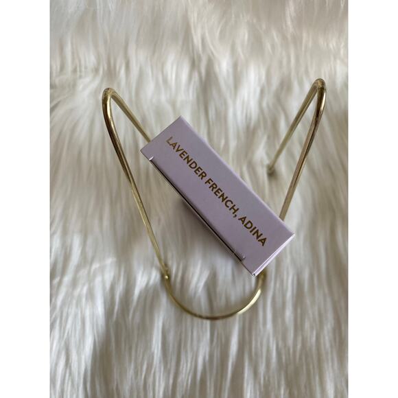 Red Aspen Nail Dashes- Lavender French, Adina (Short Square French w/ Purp Tips) - Picture 3 of 3